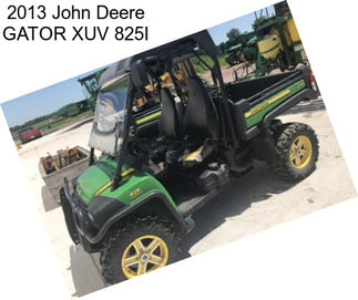 2013 John Deere GATOR XUV 825I