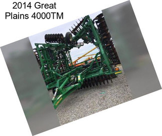 2014 Great Plains 4000TM