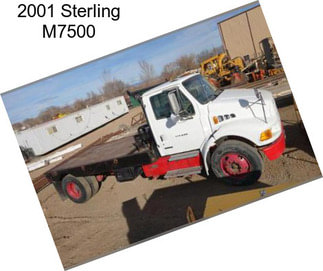 2001 Sterling M7500