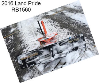2016 Land Pride RB1560