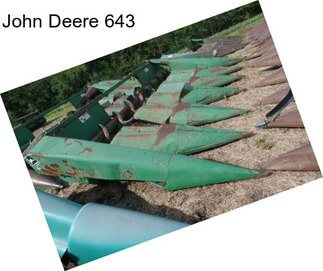 John Deere 643