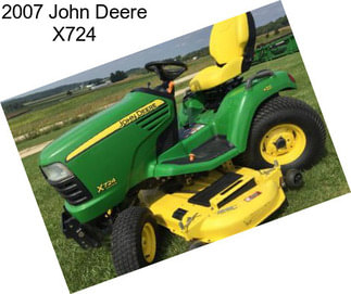 2007 John Deere X724