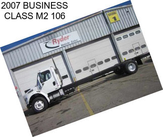 2007 BUSINESS CLASS M2 106