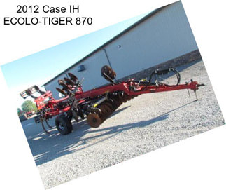 2012 Case IH ECOLO-TIGER 870