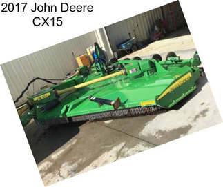 2017 John Deere CX15