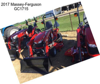 2017 Massey-Ferguson GC1715