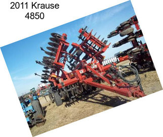 2011 Krause 4850