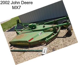 2002 John Deere MX7