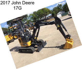 2017 John Deere 17G