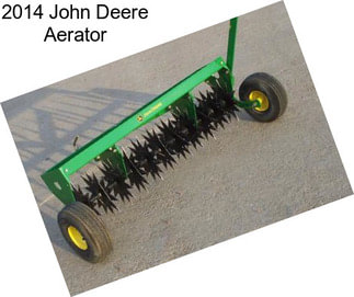 2014 John Deere Aerator