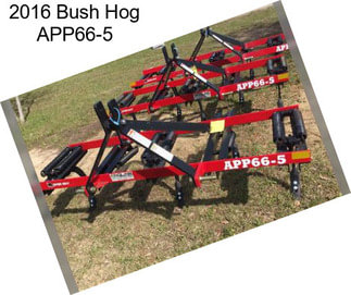 2016 Bush Hog APP66-5