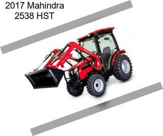 2017 Mahindra 2538 HST
