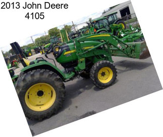 2013 John Deere 4105