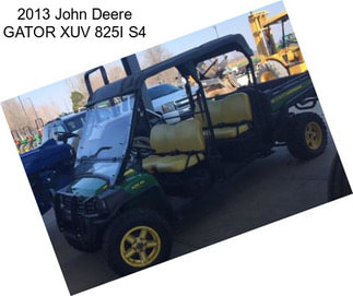 2013 John Deere GATOR XUV 825I S4