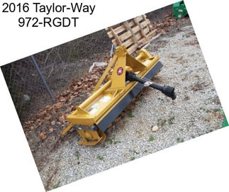 2016 Taylor-Way 972-RGDT