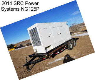 2014 SRC Power Systems NG125P