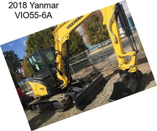 2018 Yanmar VIO55-6A