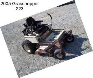 2005 Grasshopper 223