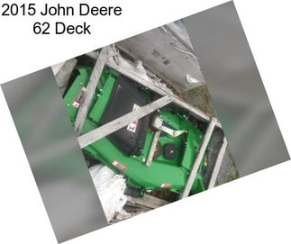 2015 John Deere 62\