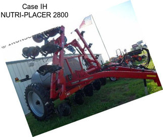 Case IH NUTRI-PLACER 2800