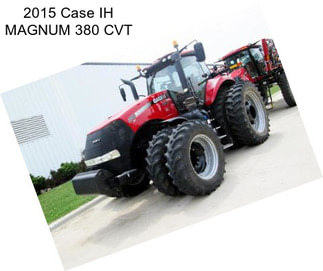 2015 Case IH MAGNUM 380 CVT