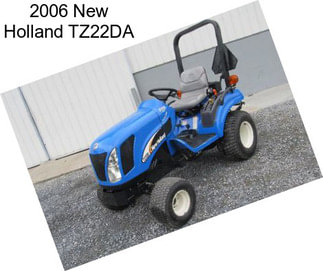 2006 New Holland TZ22DA