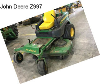 John Deere Z997