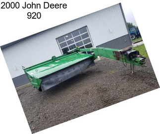 2000 John Deere 920