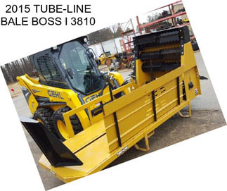 2015 TUBE-LINE BALE BOSS I 3810