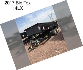 2017 Big Tex 14LX