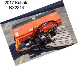 2017 Kubota BX2814