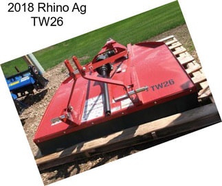 2018 Rhino Ag TW26