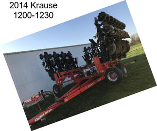 2014 Krause 1200-1230