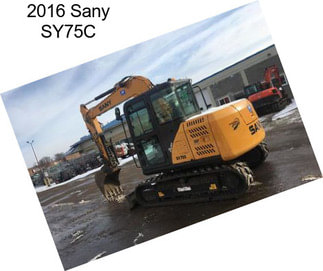 2016 Sany SY75C