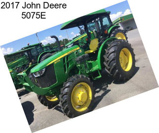 2017 John Deere 5075E