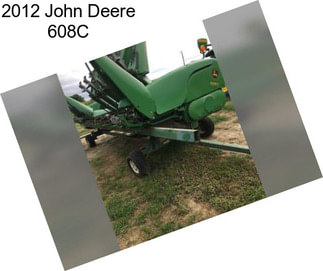 2012 John Deere 608C