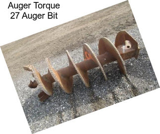 Auger Torque 27\