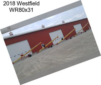 2018 Westfield WR80x31