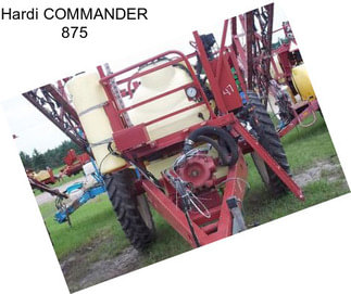 Hardi COMMANDER 875