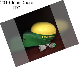 2010 John Deere ITC