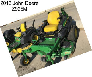 2013 John Deere Z925M