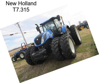 New Holland T7.315