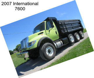 2007 International 7600