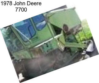 1978 John Deere 7700