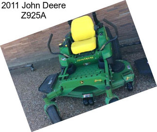 2011 John Deere Z925A