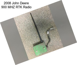 2008 John Deere 900 MHZ RTK Radio