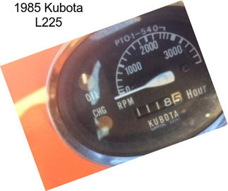 1985 Kubota L225