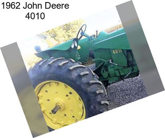 1962 John Deere 4010