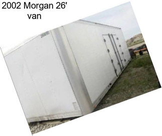 2002 Morgan 26\' van