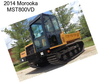 2014 Morooka MST800VD